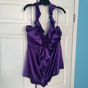 MXM Ruffle Halter